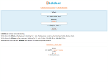 Tablet Screenshot of m.lokola.cz